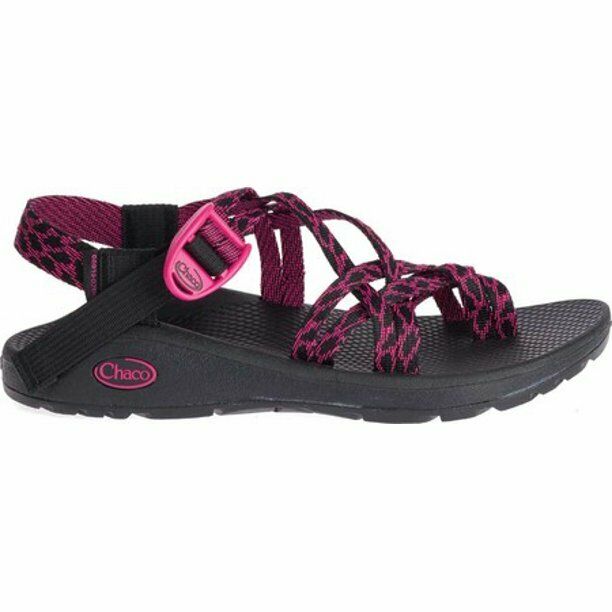 CHACO WOMEN S Z CLOUD X2 SPORTY FLAT SANDALS sz 9 M FOLIOLE MAGENTA ROSE J107230