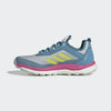 ADIDAS WOMEN'S TERREX AGRAVIC FLOW TRAIL RUNNING SHOES HALO BLUE/ ACID YELLOW/ CRYSTAL WHITE (SIZE 7-10) FREE SHIP FX6966