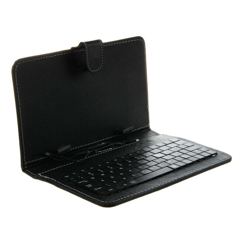 KOCASO TABLET KEYBOARDLEATHER CASE COVER 10.1 10.2 10" MICRO USB FLIP STAND