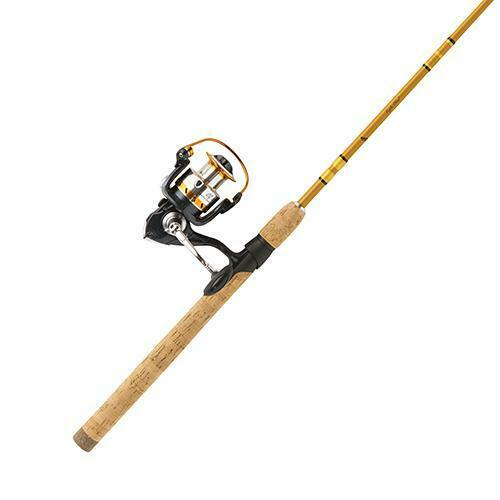 Eagle Claw Crafted Glass Spinning Combo 6'6" 2pc Medium Action Fishing Reel Rod