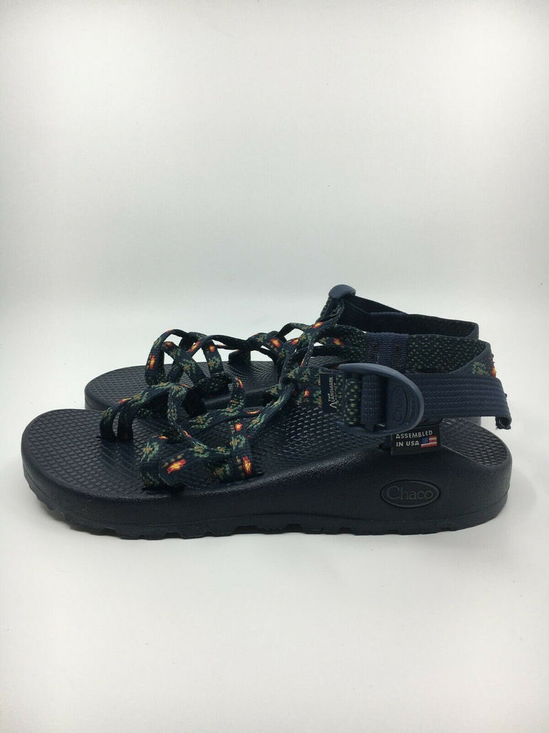 CHACO WOMENS ZX2 CLASSIC SANDAL SMOKEY FOREST NAVY SIZE 7 FREE SHIPPING