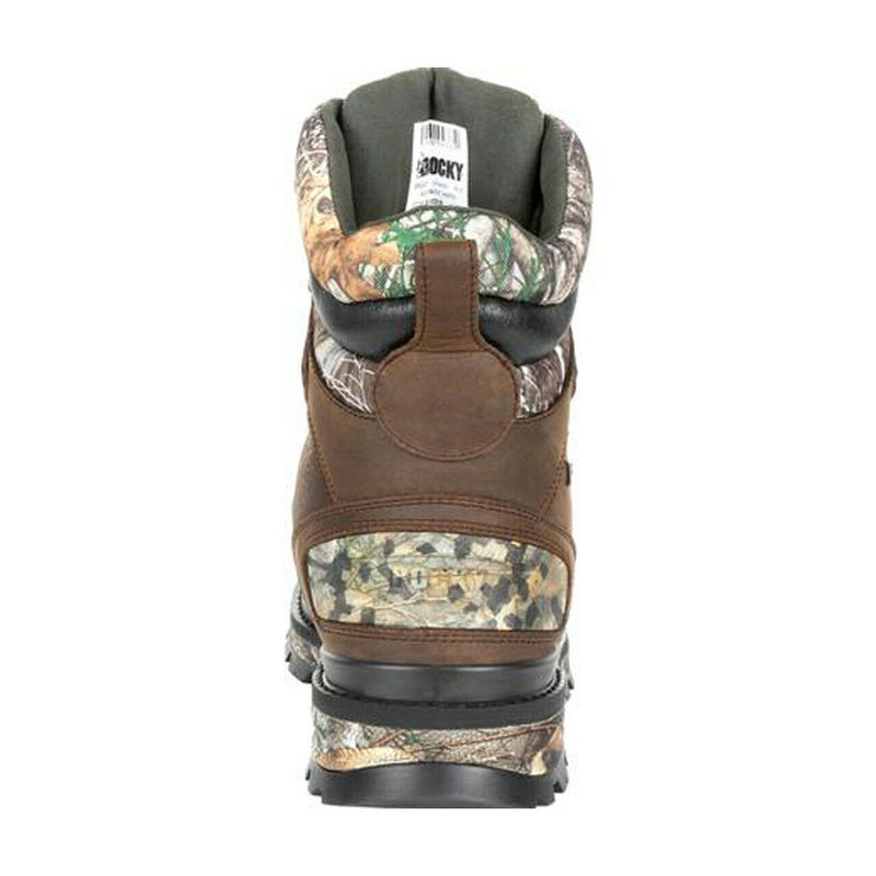 ROCKY Rams Horn Mens 8" 1000G Insulated Waterproof Outdoor Boot Camo RKS0416