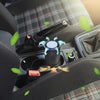 WAGAN USB Air Purifier Portable HEPA Filter Car Travel Black Cleaner 6.5" UC-V