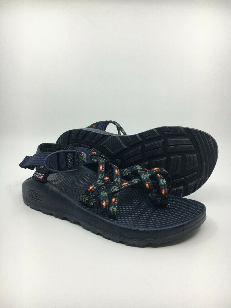 CHACO WOMENS ZX2 CLASSIC SANDAL SMOKEY FOREST NAVY SIZE 7 FREE