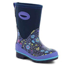Western Chief Kids Floral Fun Insulated Neoprene Snow Boot Waterproof Pull On
