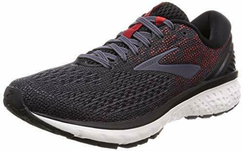 BROOKS MEN S GHOST 11 ROAD RUNNING SHOE 11 M BLACK GRAYSTONE CHERRY 1102881D038