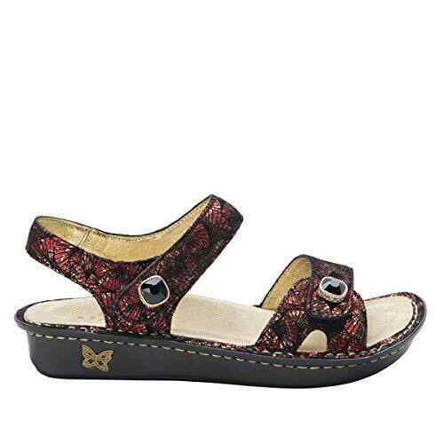 ALEGRIA WOMEN'S VIENNA CASUAL FLAT SANDALS sz EU 38 US 8 - 8.5