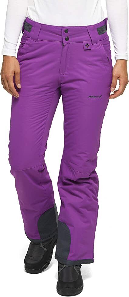 Arctix Women's Snow Sports Insulated Cargo Pants, Steel, 3X Short