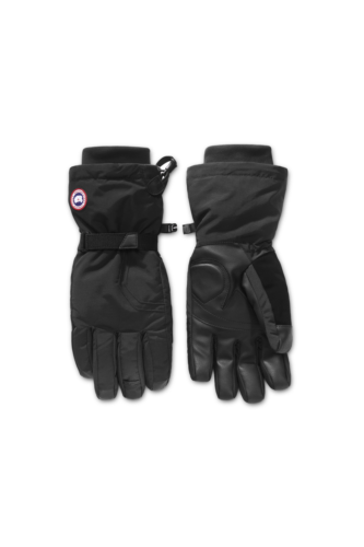 CANADA GOOSE MEN'S ARCTIC DOWN WATERPROOF INSULATED GLOVES sz XL BLACK 5159M