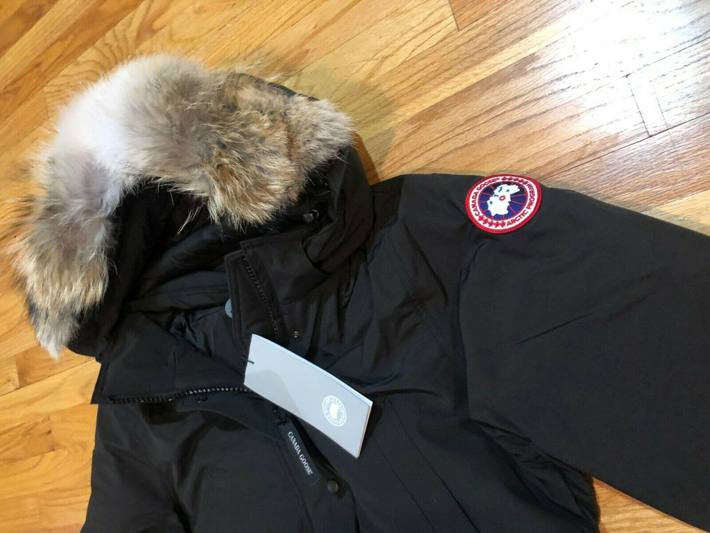 NEW CANADA GOOSE EMORY PARKA MENS BLACK 2580 M L S XL DOWN COYOTE FREE SHIP