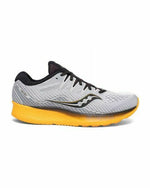 SAUCONY MEN'S RIDE ISO 2 RUNNING SHOES sz 12 GREY / YELLOW S20514-45 FITNESS