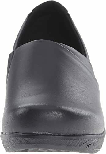 KEEN WOMEN'S MORA SERVICE CLOG LEATHER NON SLIP WORK SHOES sz 9.5 BLACK 1013777