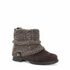 MUK LUKS WOMEN'S PATTRICE WARM ANKLE PULL ON FASHION BOOT sz 9 JAVA 16895 240