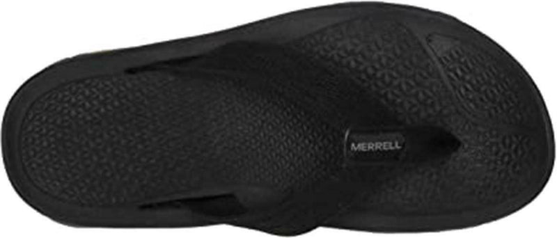 MERRELL MEN'S BREAKWATER FLIP SLIP ON SANDAL VIBRAM MEGAGRIP 10 M BLACK J034351