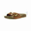 BIRKENSTOCK WOMEN'S MADRID BIG BUCKLE SANDAL sz EU 36 US 5-5.5 N BRANDY 015718