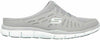 SKECHERS WOMEN'S GRATIS NO LIMITS SLIP ON MULE CASUAL SNEAKERS sz 7 GREY 22752