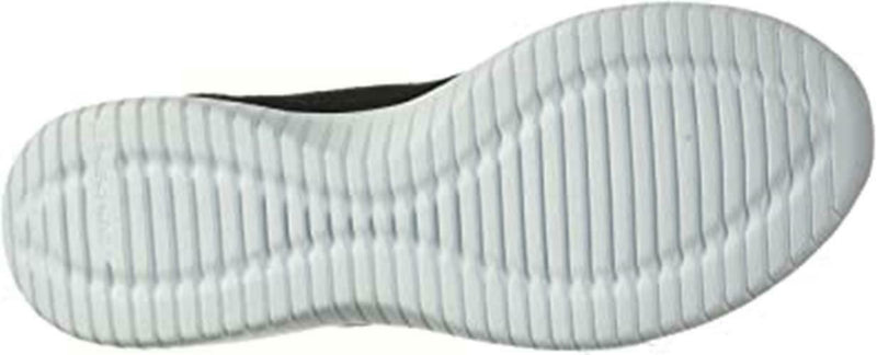 SKECHERS WOMEN'S ULTRA FLEX FIRST TAKE SNEAKER sz 7.5 W BLACK / WHITE 12837W