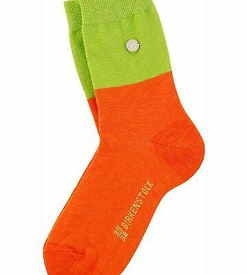 NEW BIRKENSTOCK WOMENS TABORA SOCKS S M COTTON BLEND ANKLE FREE SHIP MULTI COLOR