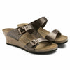 BIRKENSTOCK DOROTHY WOMEN SANDAL WEDGE PAPILLIO TOFFEE 1009903 NARROW LEATHER