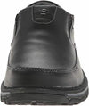 SKECHERS MEN'S SEGMENT THE SEARCH LEATHER CASUAL LOAFERS 9 EW BLACK 64261EWW