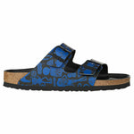 BIRKENSTOCK ARIZONA WOMENS 36 NYC BLUE BLACK BIRKO FLOR SOHO EXCLUSIVE 1015277