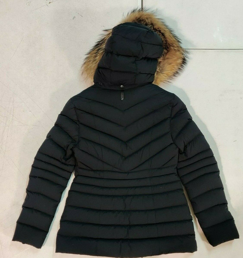 NEW MACKAGE PATSY FR BLACK DOWN PARKA WOMAN COAT DWR REMOVABLE HOOD FREE SHIP