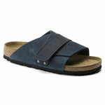 BIRKENSTOCK MENS KYOTO SUEDE LEATHER SLIDE SANDAL NAVY 1016478 EU 46 (US13-13.5)