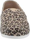 SKECHERS WOMEN'S BOBS PLUSH HOT SPOTTED BALLET LAT SHOES 11 W LEOPARD 33417W