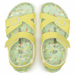 BIRKENSTOCK KID COLORADO SANDAL CANDY PASTEL YELLOW BIRKOFLOR 1016039 Sze 28-34