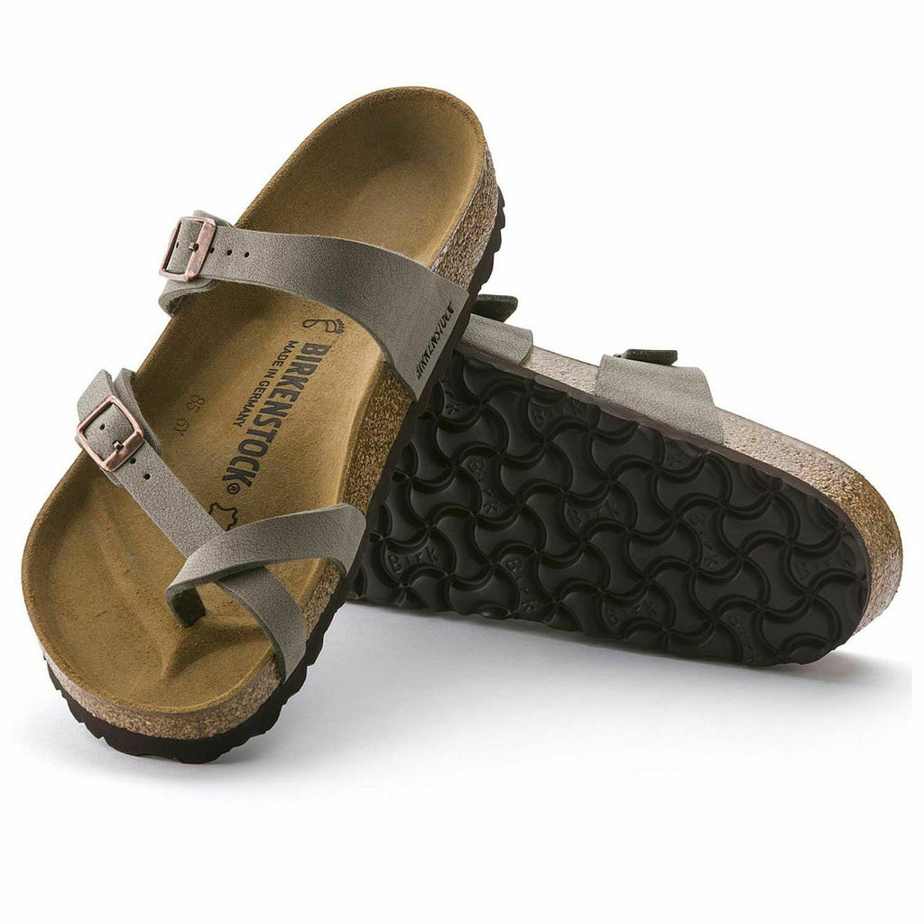 BIRKENSTOCK MAYARI SANDALS WOMEN STONE BIRKO FLOR STRAPS 71071 NEW FREE SHIPPING