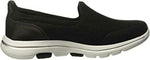 SKECHERS WOMEN'S PERFORMANCE GO WALK 5 SNEAKERS sz 10 W BLACK / WHITE 15901W