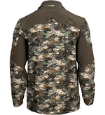 ROCKY STRATUM 2L JACKET MENS M L DWR VENATOR CAMO SOFTSHELL GRID FLEECE BACKING