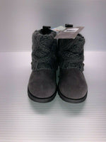 NEW MUK LUKS WOMEN'S PATTI SWEATER WINTER BOOTS GREY sz 6 FREE SHIP