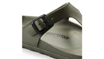 Birkenstock Womens Gizeh Essentials Eva Sandal Khaki Thong SlipOn 128271 Regular