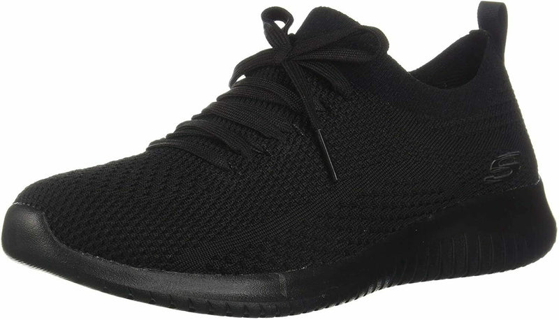 SKECHERS WOMEN'S ULTRA FLEX STATEMENTS SNEAKER BLACK sz 11 W COMFORT 12841W