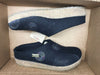 HAFLINGER WOMEN'S SPIRIT WOOL SLIPPERS SLIP-ON CLOGS EU 38 ( US 7-7.5 ) NAVY GZ