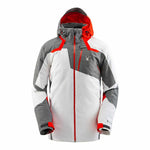 NEW SPYDER LEADER JACKET GORETEX WHITE MENS INSULATED SKI WATERPROOF WARM