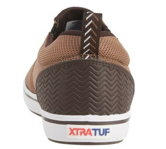 NEW XTRATUF MEN SHARKBYTE AIRMESH DECK SHOES BLUE / BROWN QUICK DRY FREE SHIP