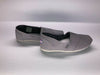 NEW SKECHERS WOMENS BOBS PLUSH PEACE LOVE BALLET FLAT GREY sz 8.5W FREE SHIP