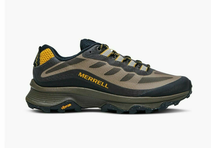 MERRELL WOMENS MOAB SPEED LOW WALNUT VIBRAM SOLE SNEAKER TRAIL RUNNER HIKER