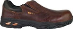 THOROGOOD MEN'S SLIP RESISTANT SD SAFETY TOE WORK BOOTS sz 14 W BROWN 804 4061