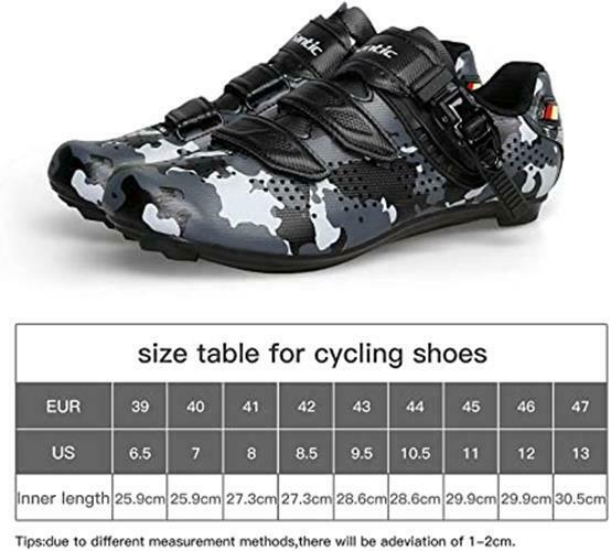 SANTIC MENS ULTRO PROFESSIONAL ROAD BIKE CYCLING SHOES sz 9.5 CAMO ASH WMS17004G