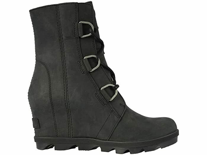 SOREL WOMENS JOAN OF ARCTIC WEDGE II BOOT BLACK 1749291 SIZES 7-9.5 FREE SHIP