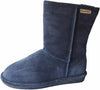 BEARPAW WOMEN'S EMMA SHORT SHIPSKIN PULL ON WINTER BOOTS sz 6.5 M CADET 608W