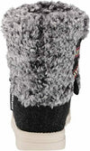 MUK LUKS WOMEN'S TAMARA PULL ON FASHION BOOTS sz 7 DARK GREY HEATHER 1000056 021