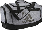 ADIDAS DEFENDER II MEDIUM DUFFEL CLASSIC CARRY ON GYM BAG JERSEY ONIX BLACK