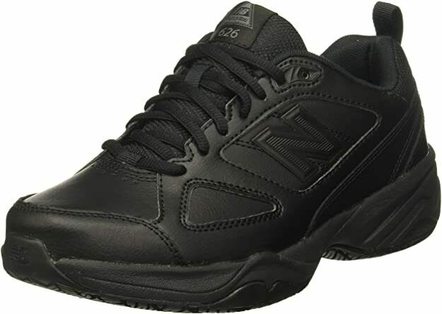 NEW BALANCE WOMEN'S SLIP RESISTANT INDUSTRIAL SHOE SNEAKER sz 9 M BLACK WID626K2