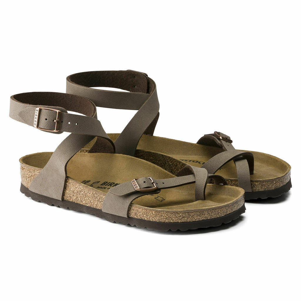 NEW BIRKENSTOCK WOMENS YARA SANDAL 1011439 MOCHA SIZES 41-42 FREE SHIPPING