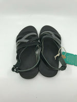 OLUKAI WOMENS 'AWE 'AWE SANDALS DARK SHADOW/PEWTER SIZE 7 FREE SHIPPING