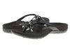 NEW WOMENS SANDALS VIONIC BELLA II BLACK 8 FLIP FLOPS SUPPORTIVE - LAST PAIR